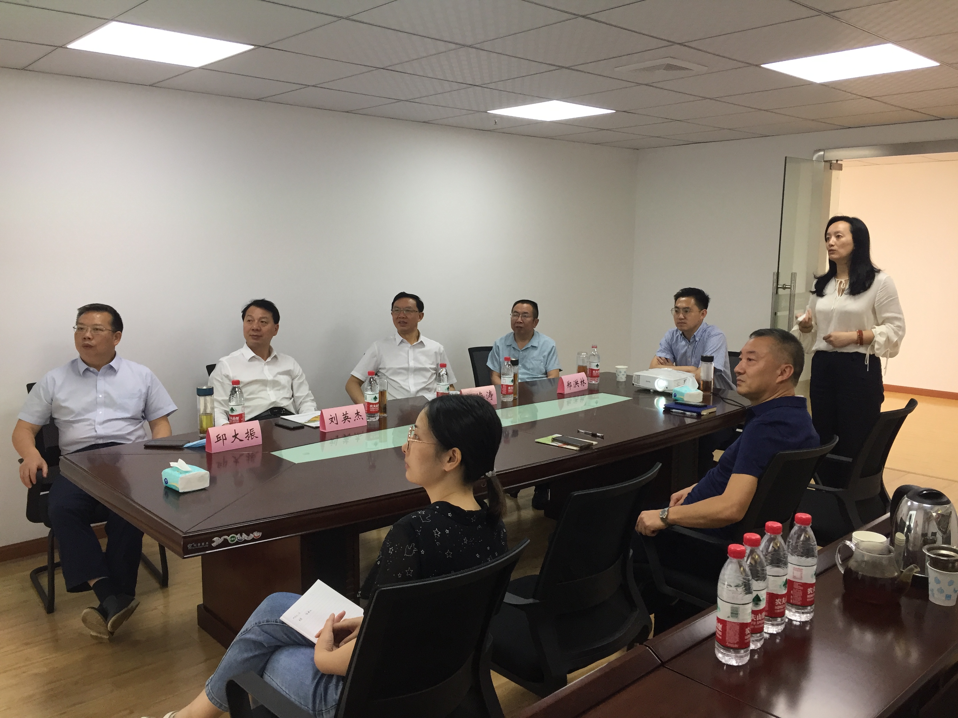 Vice Chairman of China Agricultural Industrialization Leading Enterprise Association, Director of Hubei Provincial Department of Agriculture and Rural Affairs Visited Wuhan GoldCrop Biological Technology Co., Ltd.